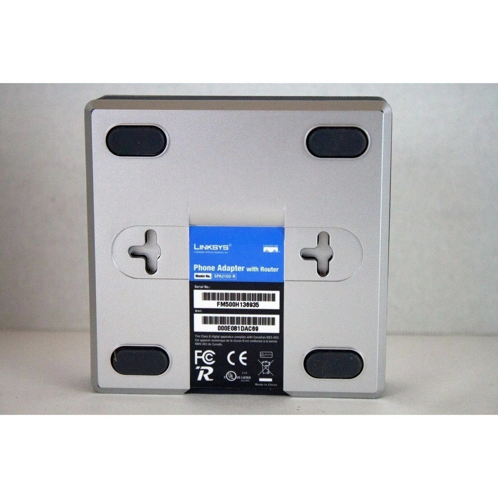 Cisco Systems Linksys Phone Adapter with Router SPA2102-R1 - Picture 7 of 8